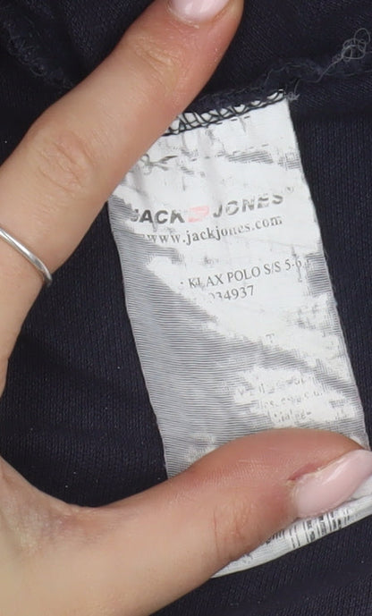 Jack & Jones Men's Black XL Polo Shirt