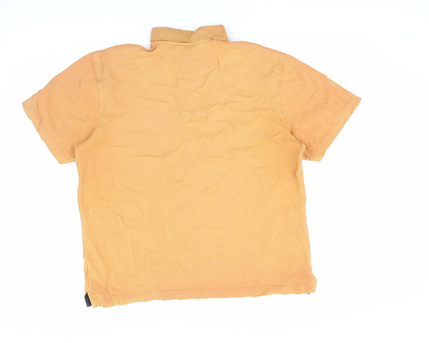 Cotton Traders Men's Orange Polo Shirt S