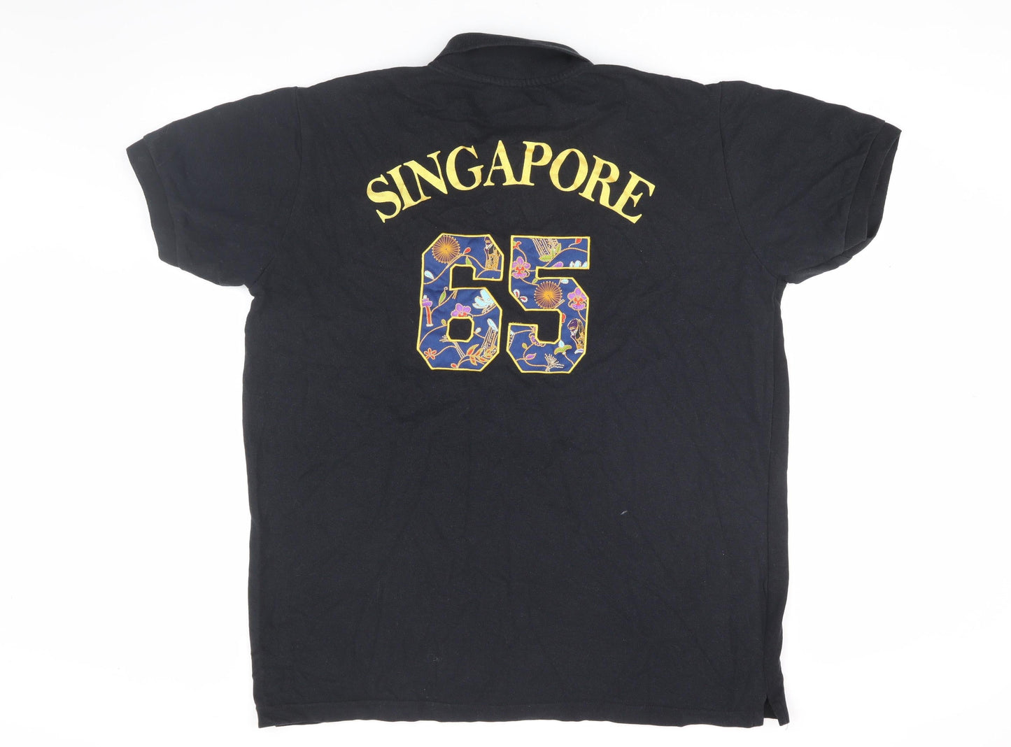 Guardian Angel Men's Black XL Polo Shirt