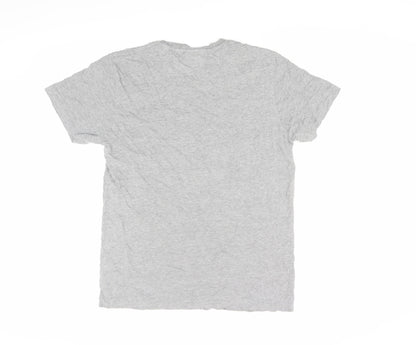 Pierre Cardin Men's Grey Cotton T-Shirt L