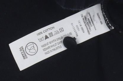 Maine New England Women's Black Long Sleeve Top Size 12