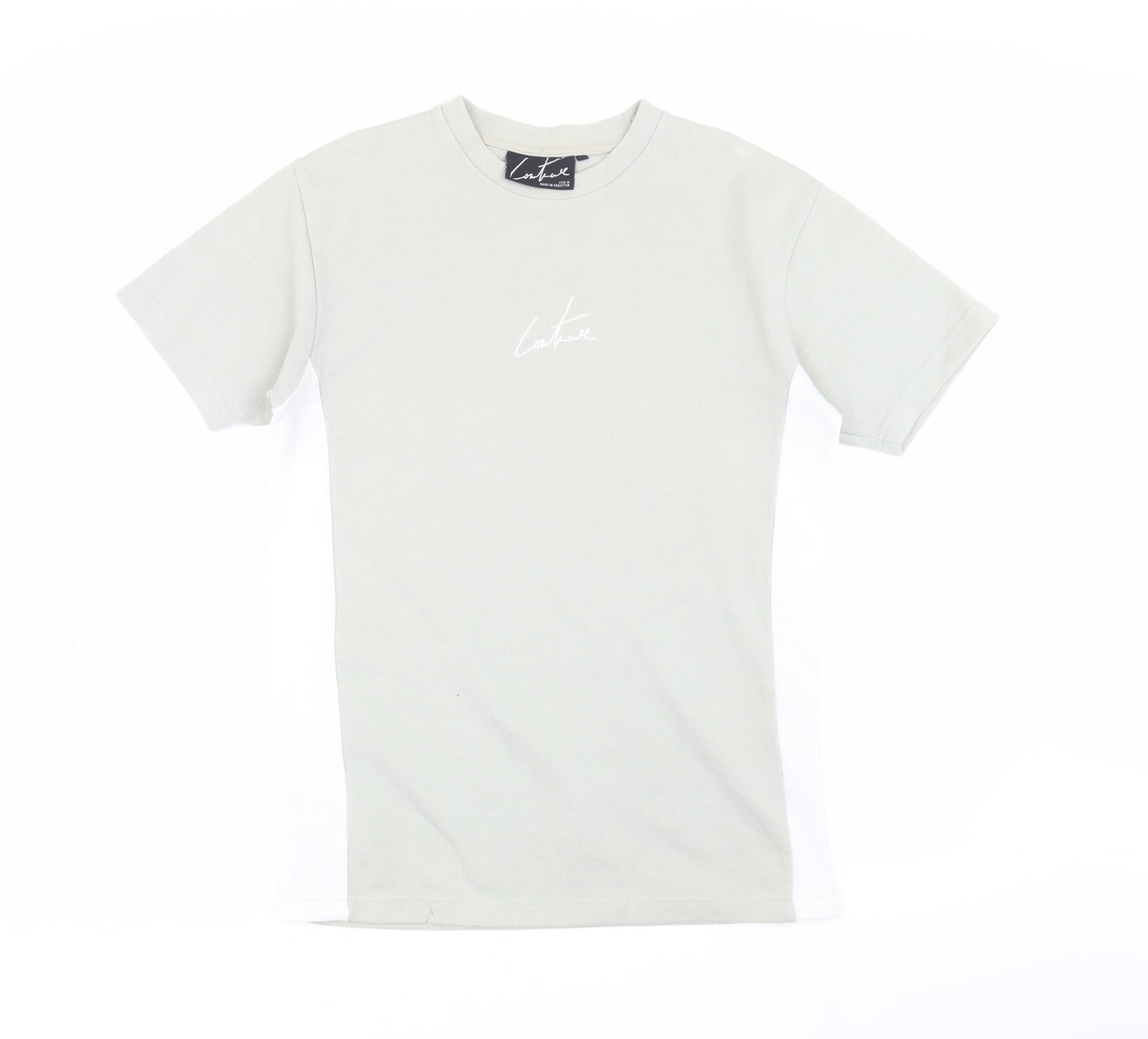 The Couture Club Men's Grey T-Shirt M Regular Fit