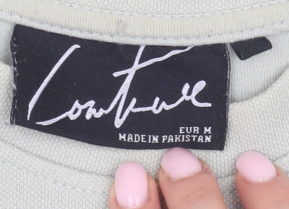 The Couture Club Men's Grey T-Shirt M Regular Fit