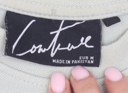 The Couture Club Men's Grey T-Shirt M Regular Fit