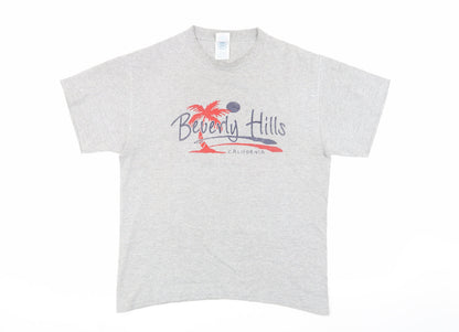 Mens UK Size M Delta Pro Weight Grey  T-Shirt
