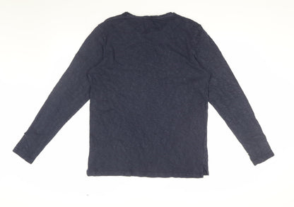 Mens UK Size L JACK & JONES Blue  T-Shirt