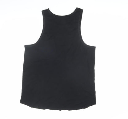 Death Kitty Women's Black Music Tank Top Size 16