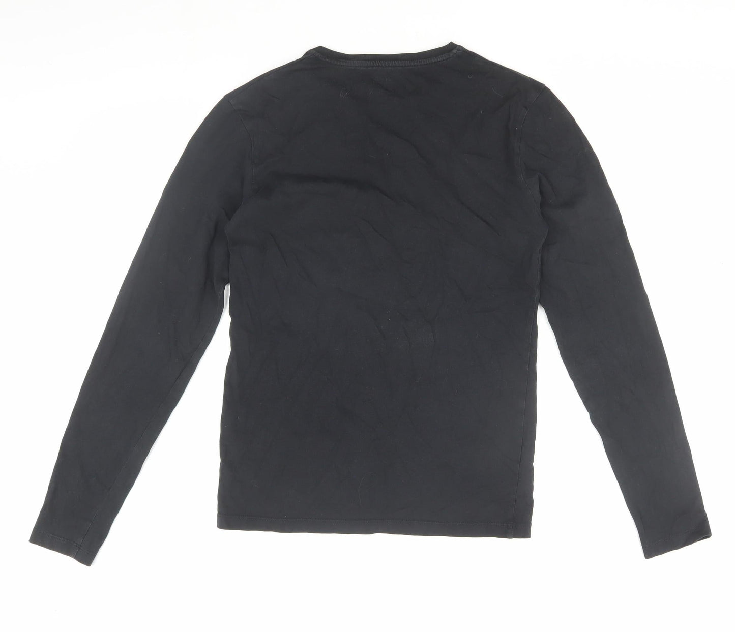 Timberland Black Long Sleeve T-Shirt XS Slim Fit