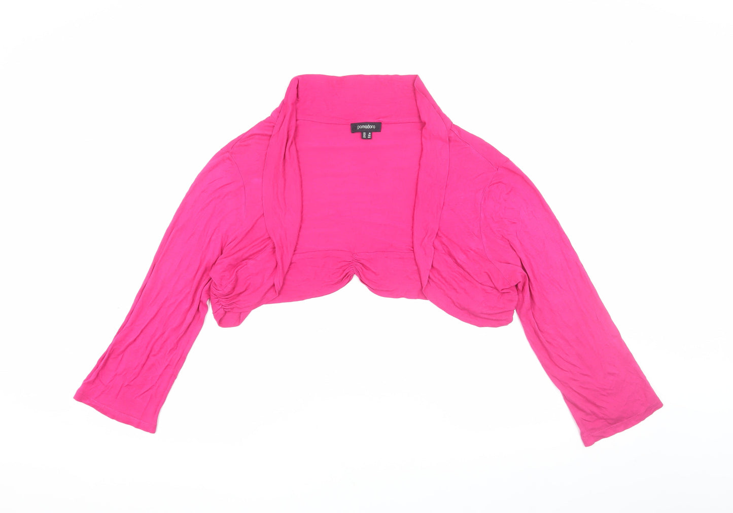 Womens UK Size 16 Pomodoro Pink Shrug Jumper