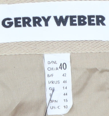 Gerry Weber Women's Beige Long Pencil Skirt Size 14