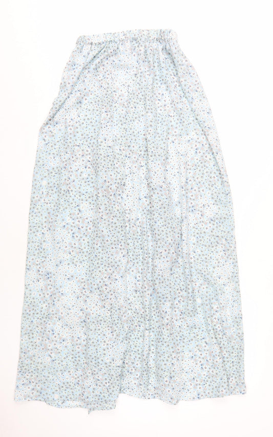 ASOS DESIGN Women's Multicoloured Long A-Line Skirt