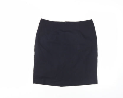 Rubrica Women's Black Knee Length Pencil Skirt Size 10