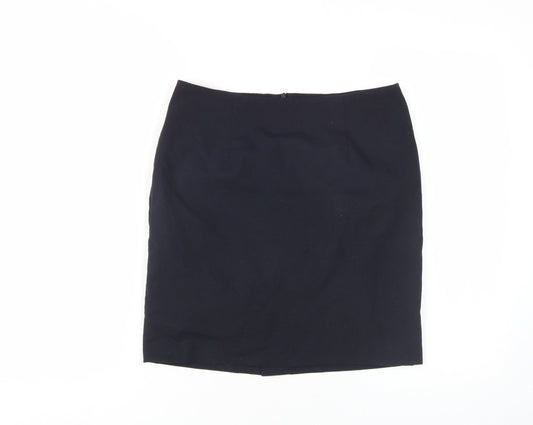 Rubrica Women's Black Knee Length Pencil Skirt Size 10