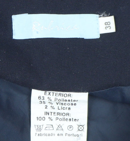 Rubrica Women's Black Knee Length Pencil Skirt Size 10