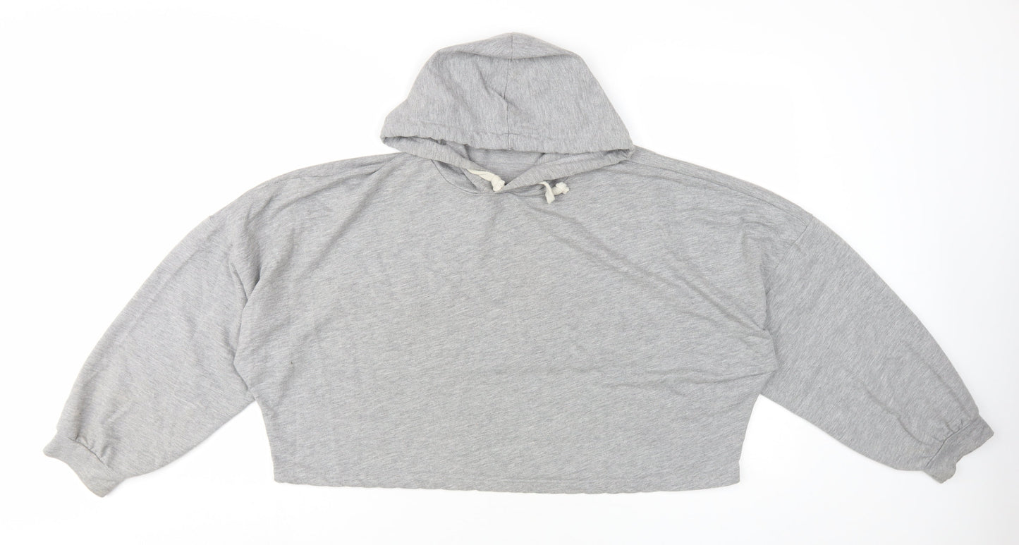 Womens UK Size 12 Disney Grey Pullover Hoodie