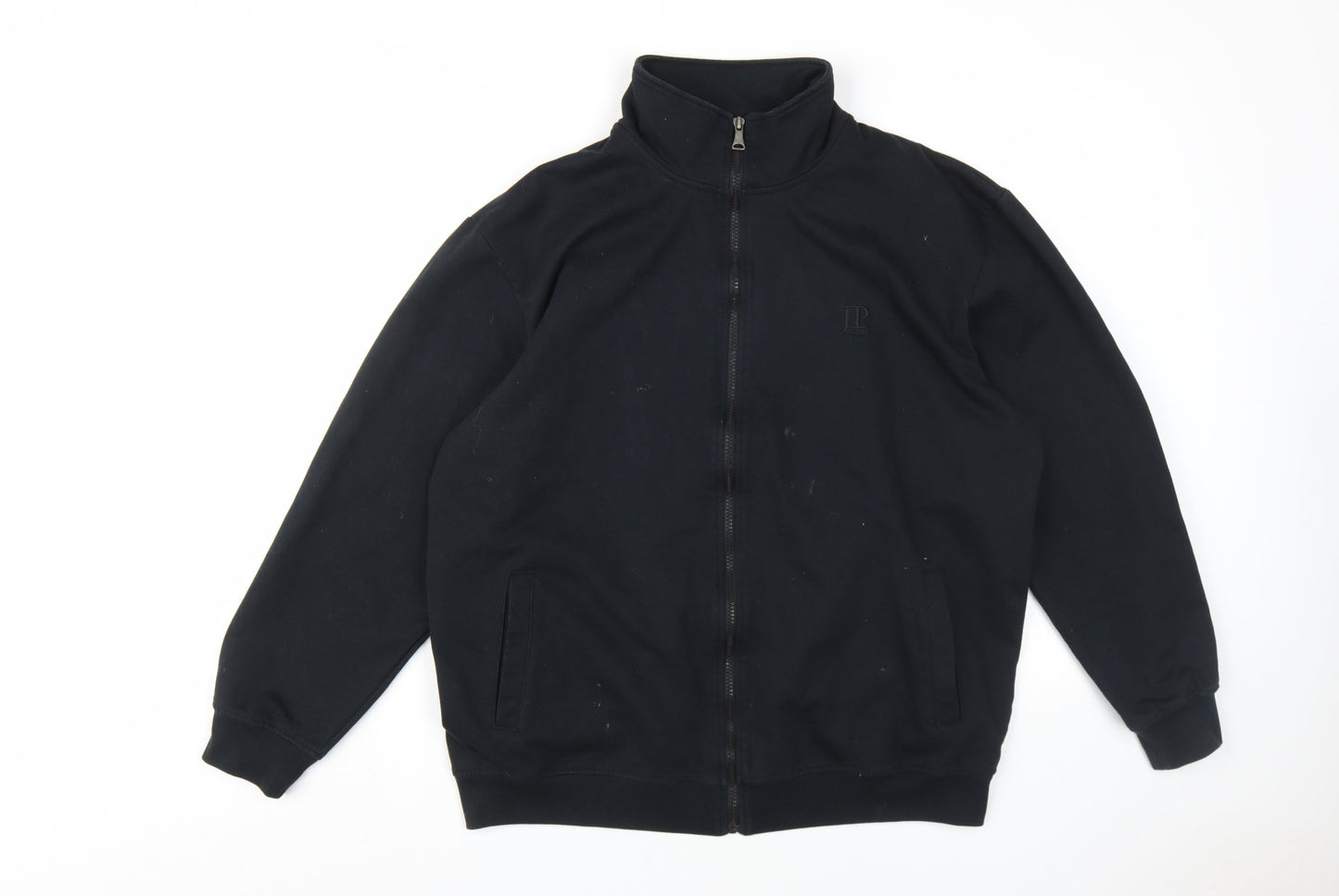 Mens UK Size XL Johann Popken Black Bomber Jacket