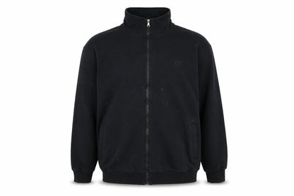 Mens UK Size XL Johann Popken Black Bomber Jacket