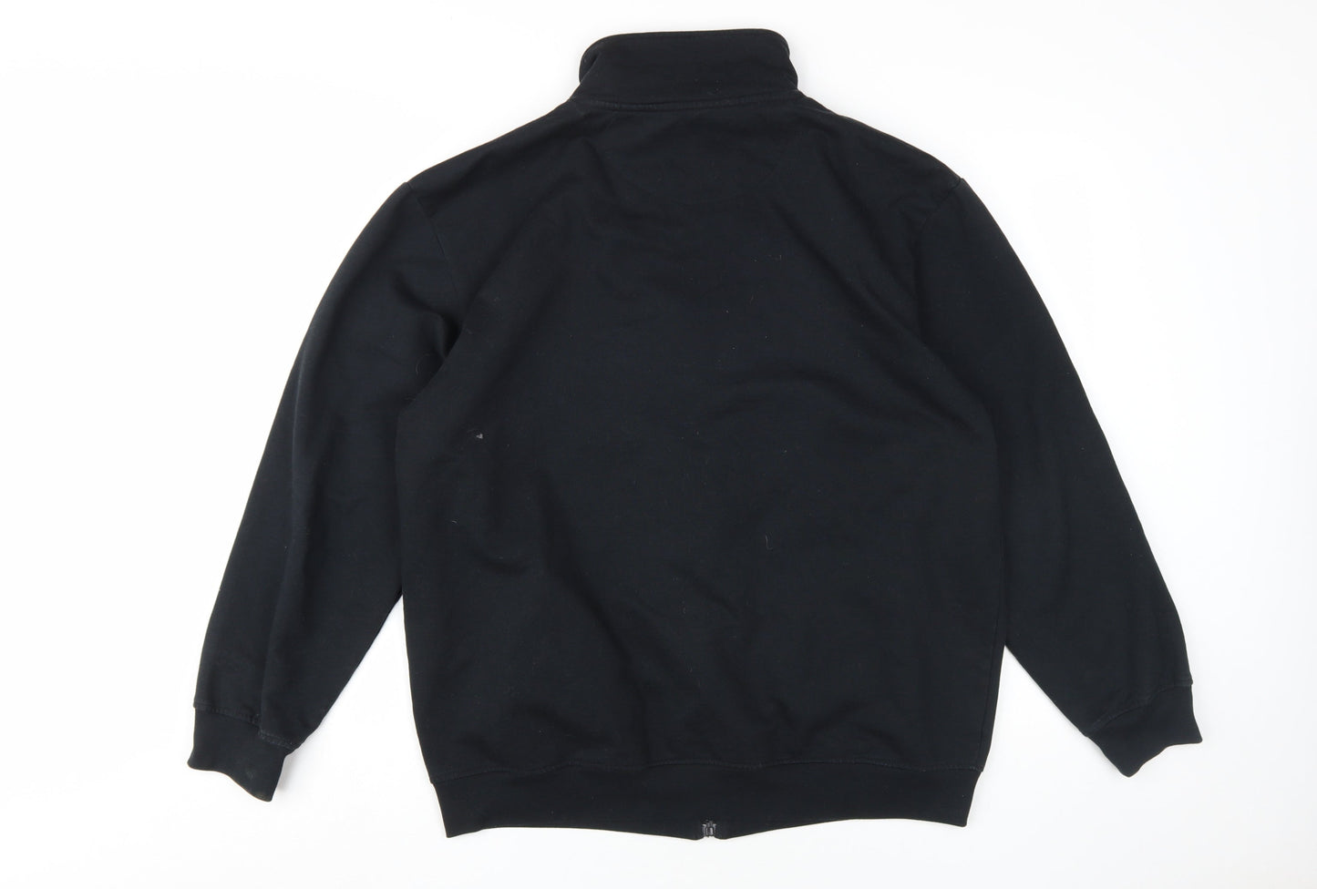 Mens UK Size XL Johann Popken Black Bomber Jacket