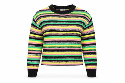 ASOS Women's Multicoloured Striped Pullover Size 8
