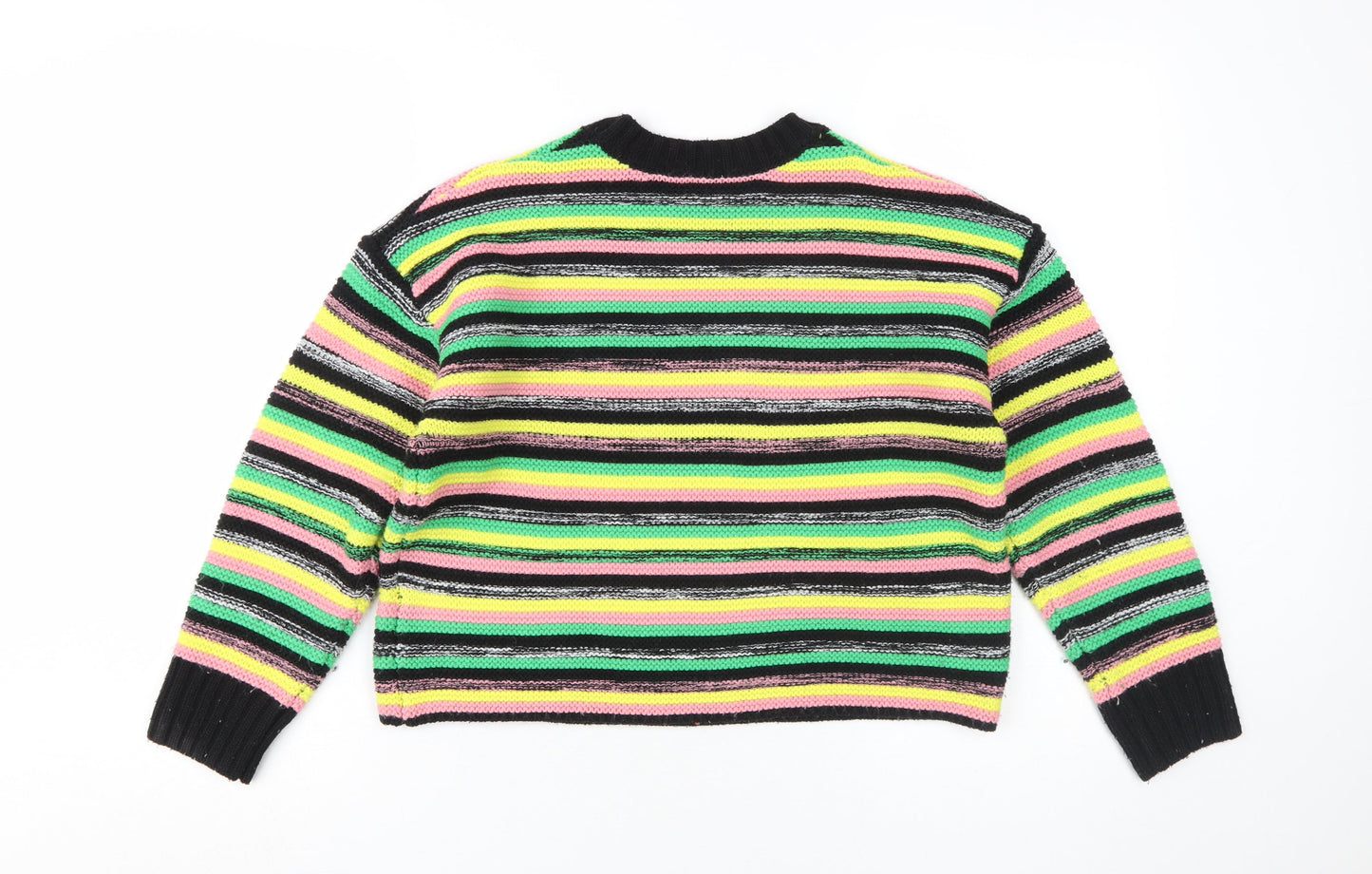 ASOS Women's Multicoloured Striped Pullover Size 8