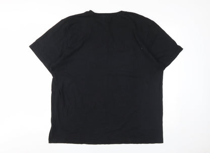 NFL Men's Black 2XL Graphic Print T-Shirt