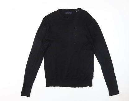 Jack & Jones Men's Black Pullover Jumper XS