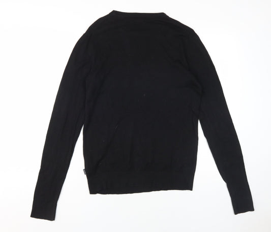 Jack & Jones Men's Black Pullover Jumper XS