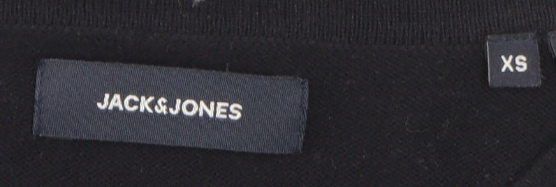Jack & Jones Men's Black Pullover Jumper XS
