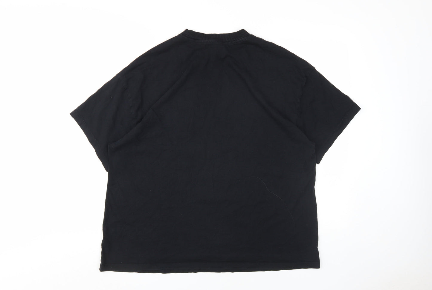 Unisex Adults UK Size M H&M Black  T-Shirt