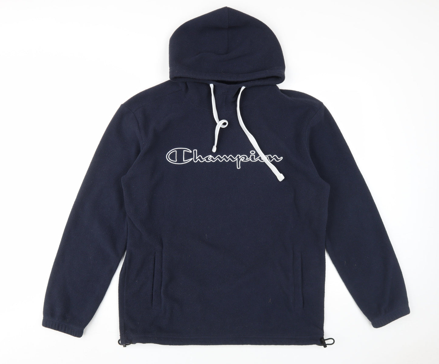 Mens UK Size S Champion Blue Pullover Hoodie