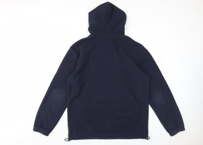 Mens UK Size S Champion Blue Pullover Hoodie