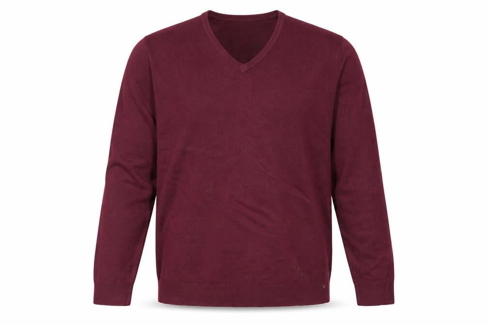 Mens UK Size M Marks and Spencer Red Pullover Jumper