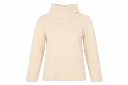 Womens UK Size 10 Emreco Beige Jumper Jumper