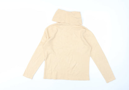 Womens UK Size 10 Emreco Beige Jumper Jumper