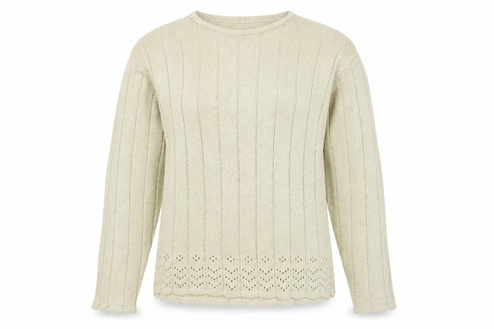 Womens UK Size L Honor Millburn Beige Pullover Jumper