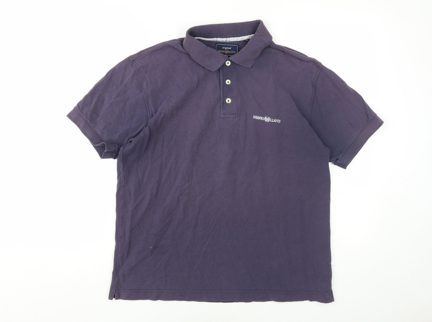Henri Lloyd Men's Purple Polo M
