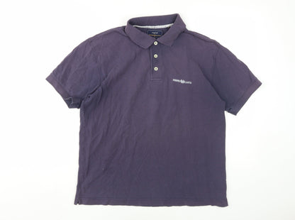 Henri Lloyd Men's Purple Polo M