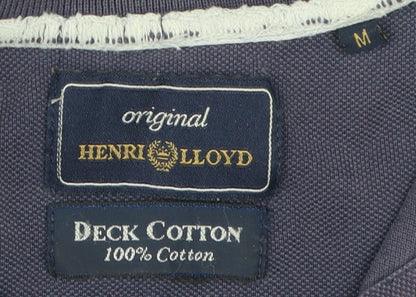 Henri Lloyd Men's Purple Polo M