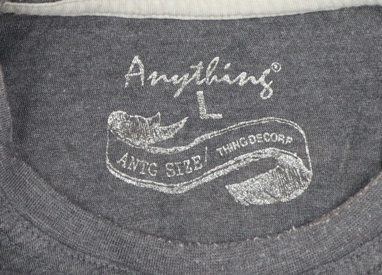Anything Grey Tank Top Unisex Adults Large Nautical Style