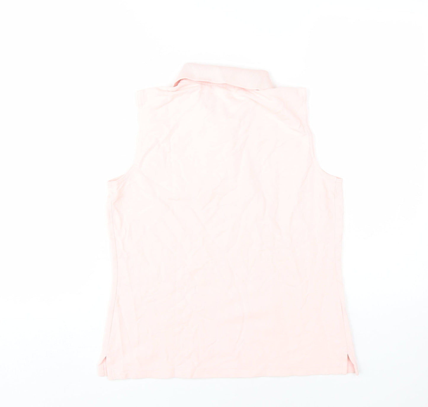 Brooks Brothers Pink Sleeveless Polo for Women Size M
