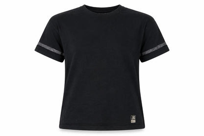 Unisex Adults UK Size XS Bench Black Basic T-Shirt