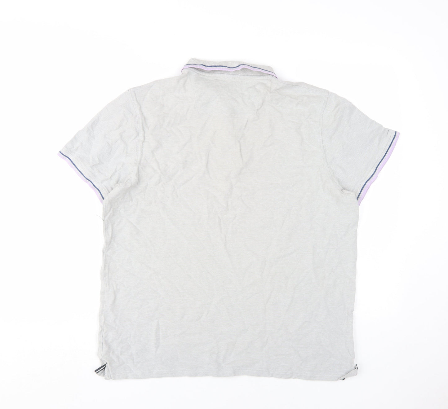 Maine New England Men's Beige Polo Shirt L