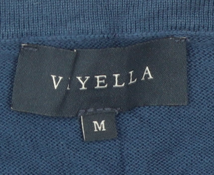 Womens UK Size M Viyella Purple Pullover Jumper