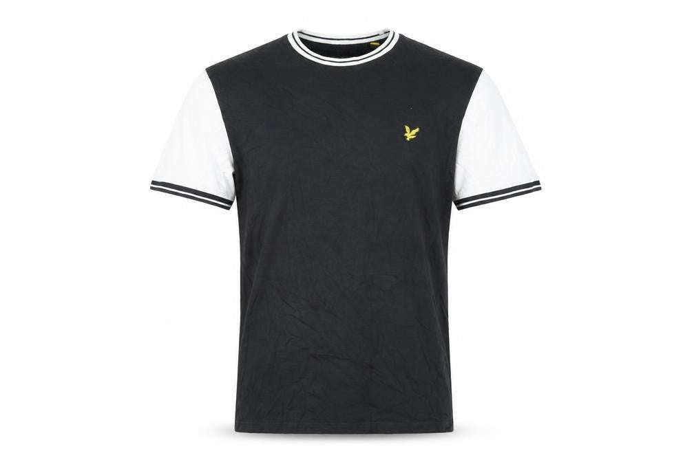 Mens UK Size S Lyle & Scott Black  T-Shirt