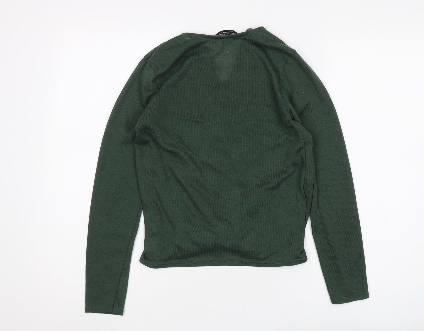 Womens UK Size 10 Dorothy Perkins Green Pullover Jumper