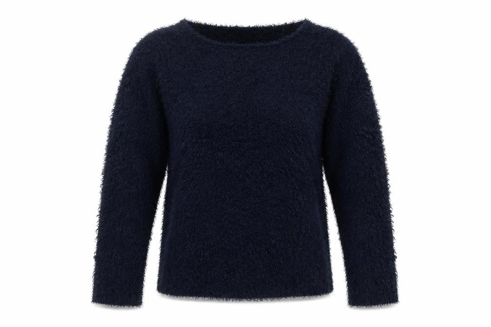 Womens UK Size 12 Divided Blue Pullover Jumper