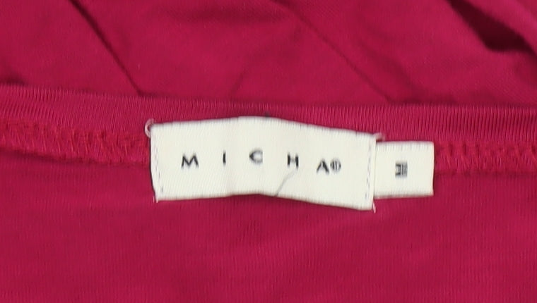 Womens UK Size M MICHA Red Basic T-Shirt