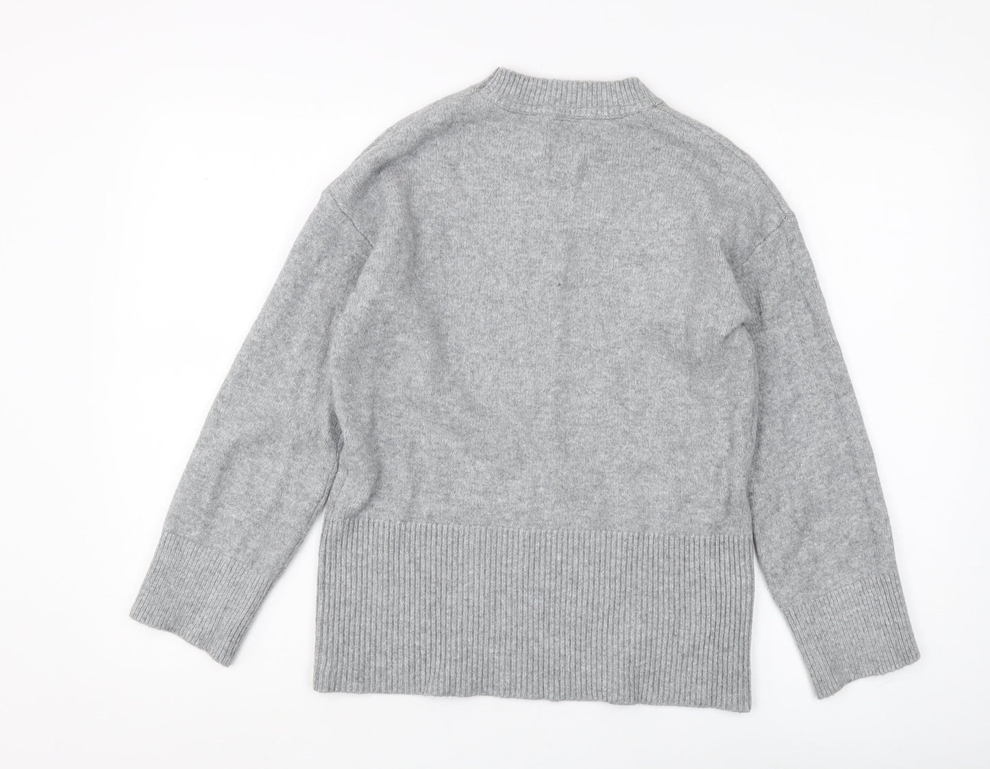 Womens UK Size XS John Lewis & Partners Grey Pullover Jumper
