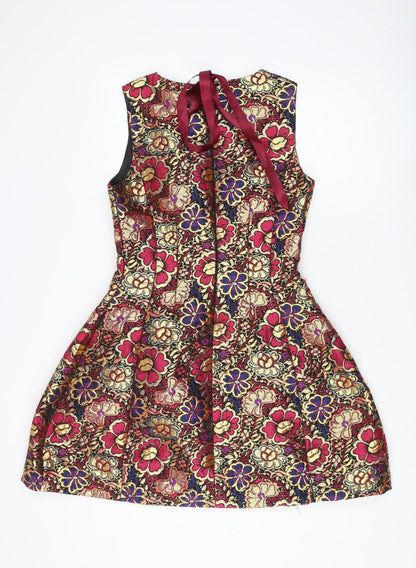 AX Paris Women's Floral Fit & Flare Dress Size 8