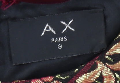 AX Paris Women's Floral Fit & Flare Dress Size 8